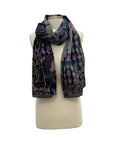 Létol DIAMOND PEACOCK SCARF