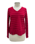 Habitat V NECK SHADOW STRIPE SEAM TEE