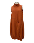 Moonlight WIRE COLLAR SLEEVELESS DRESS