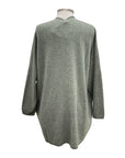 Amazing OVERSIZE DEEP V SWEATER MIKA