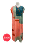 Three Potato V NECK CAP SLEEVE DRESS Originally $95