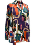 Kozan PHOEBE PRINT SHIRT - Originally $219