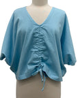 Pacific Cotton by Bryn Walker RIA V NECK SHORT SLEEVE TEE - ORIGINALLY $99