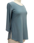 Sympli GO TO CLASSIC TEE 3/4 SLEEVE - Originally $126 🔵