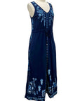 Johnny Was V NECK DRAWSTRING KNIT DRESS YADIRA