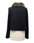 Alembika FAUX FUR COLLAR JACKET