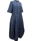 Alembika DENIM BUBBLE DRESS - Originally $310