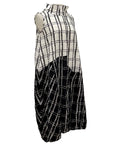 Moonlight STAND COLLAR GRID DRESS - Originally $199