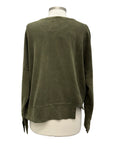 Alembika LONG SLEEVE ASYMMETRICAL SWEATSHIRT