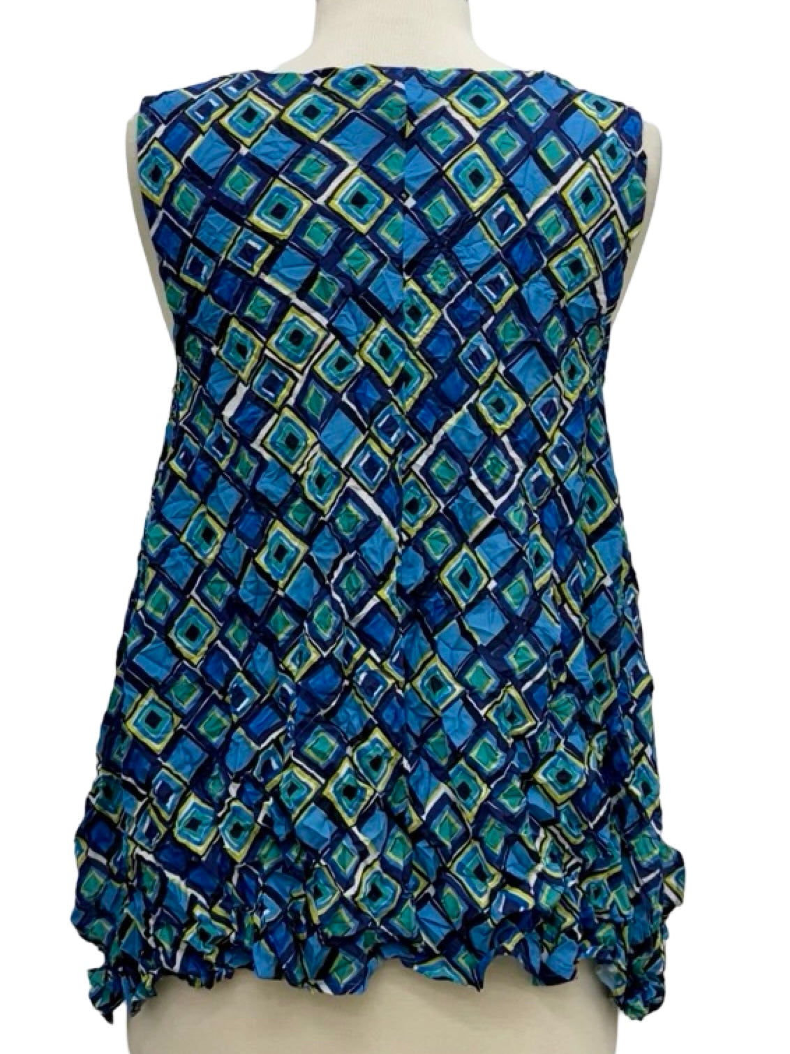 Olivia by Habitat BIAS CUT TANK - Originally $109 🔵