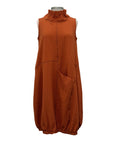 Moonlight WIRE COLLAR SLEEVELESS DRESS