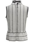 Moonlight MOCK NECK PEPLUM TANK - Originally $169 π΅