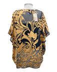 Johnny Was CROFT PONCHO BURNOUT - Originally $298