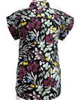 APNY SHORT SLEEVE CUFF WRAP BLOUSE