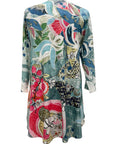Inoah ALINE 3/4 SLEEVE PRINT TOP TRANQUILITY