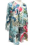 Inoah ALINE 3/4 SLEEVE PRINT TOP TRANQUILITY