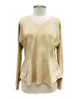 Cynthia Ashby TILDA LONG SLEEVE V NECK - Originally $229