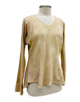Cynthia Ashby TILDA LONG SLEEVE V NECK - Originally $229