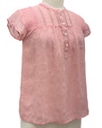 Johnny Was SHORT SLEEVE PRINT BLOUSE TUNARA - ORIGINALLY $99