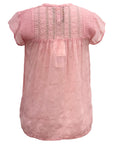 Johnny Was SHORT SLEEVE PRINT BLOUSE TUNARA - ORIGINALLY $99
