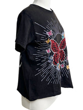 Load image into Gallery viewer, Caite SHORT SLEEVE DREAM BUTTERFLY TEE
