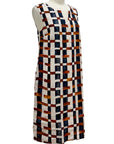 Foil PRINT TANK DRESS - ORIGINALLY $133