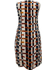 Foil PRINT TANK DRESS - ORIGINALLY $133