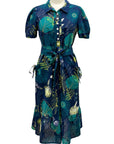 Tulip SHORT SLEEVE LONG POCKET DRESS - Originally $139 🔵