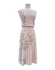 IVKO FLORAL SLEEVELESS DRESS