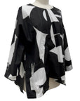 Andrea Geer LONG ASYMMETRICAL BLOUSE - ORIGINALLY $259