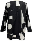 Andrea Geer LONG ASYMMETRICAL BLOUSE - ORIGINALLY $259
