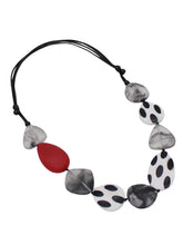 Load image into Gallery viewer, Sylca RED STATEMENT NECKLACE
