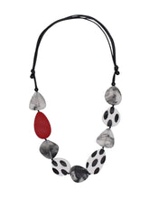 Load image into Gallery viewer, Sylca RED STATEMENT NECKLACE
