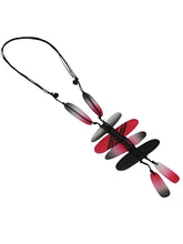 Load image into Gallery viewer, Sylca RED BLACK PENDANT NECKLACE
