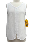 Oh My Gauze HENRI V NECK TANK - ORIGINALLY $59
