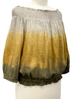 XCVI OMBRE OFF SHOULDER BLOUSE - Originally $83