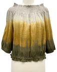 XCVI OMBRE OFF SHOULDER BLOUSE - Originally $83