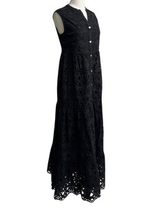 Caite EYELET MAXI DRESS - Originally $169