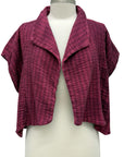 Cynthia Ashby ATHENA GAUZE CROP JACKET