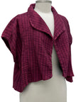 Cynthia Ashby ATHENA GAUZE CROP JACKET