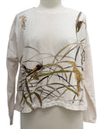 Krista Larson CROP GRASSHOPPER LONG SLEEVE
