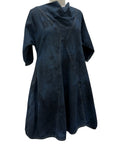 Cynthia Ashby DENIM GENEVA SHORT SLEEVE DRESS