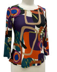 Kozan DUMONT 3/4 SLEEVE TOP - Originally $99