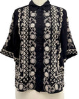 Johnny Was KIMONO SLEEVE SHIRT TALIA