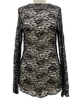 Jaded Gypsy LACE MOCK NECK TOP