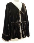 Jaded Gypsy RUSTC EVENING VELVET JACKET - ORIGINALLY $195