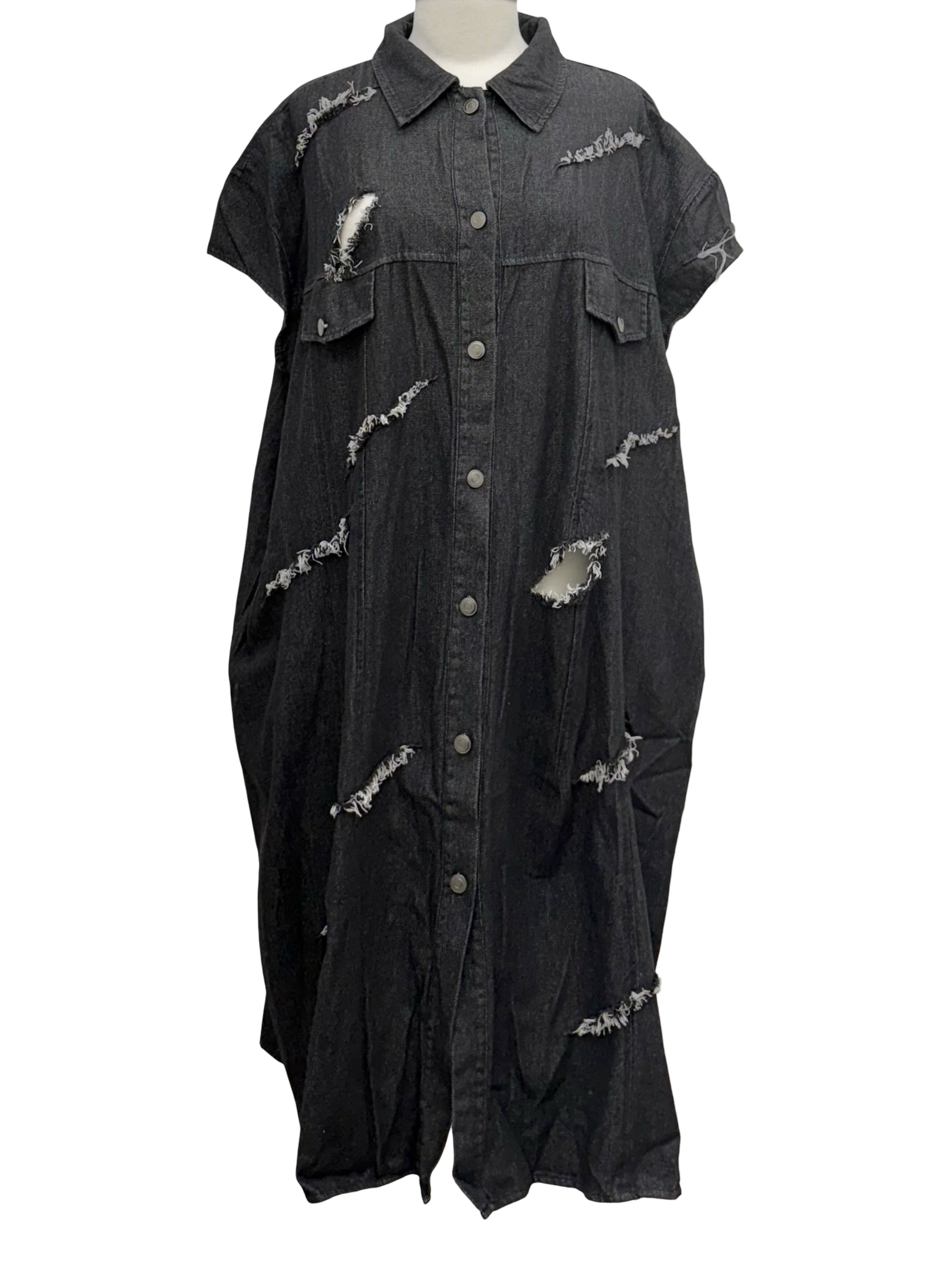 Vanité LONG DENIM VEST