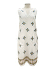Foil TANK DRESS EMBROIDERED SEW CRAFTY