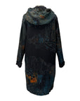 Three Potato LONG SNAP COAT REVERSIBLE