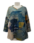 Three Potato V NECK BOXY TOP